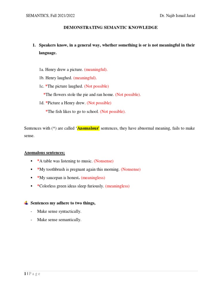 Understanding Semantic Knowledge | PDF | Cognitive Science | Human ...