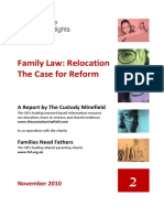 Child Welfare Needs and Rights: A Report on Relocation and Family Law Reform