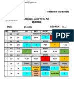 INGLÉS-OPREA-SEC Schedule