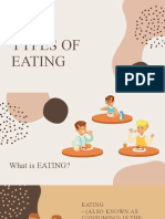 Types of Eating