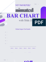 Animated Neumorphic Bar Chart PowerPoint