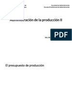 C11 - El Presupuesto de Producción