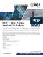 Rcat Root Cause Analysis Technique