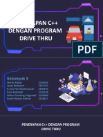 Penerapan C++ Dengan Program Drive Thru