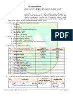 Progres Report Ape Di Provinsi Riau