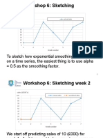 Workshop 6 Part 4 Sketching Exponential Smoothing