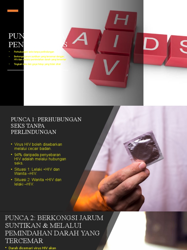 Punca-Punca Penyakit Aids | PDF