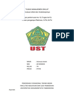 EVALUASI MANAJEMEN DIKLAT