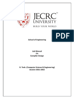 JU CD Lab Manual