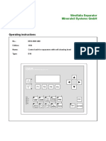 D 10 - Operating Instructions - Ed. 1104