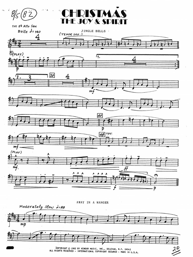 Christmas Joy Spirit Nestico Pdf