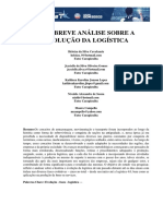 UMA BREVE ANÁLISE SOBRE A EVOLUÇÃO DA LOGÍSTICA