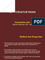 Struktur Pasar