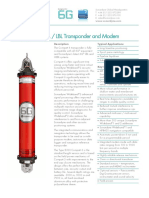 Sonardyne Compatt 6 - Datasheet