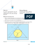 Activities 3 Tangent To A Circle