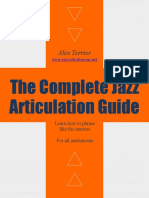 The Complete Jazz Articulation Guide: Alex Terrier