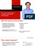 Printed Circuit Board Layout For Switched-Mode Power Supply