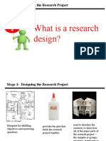 What Is A Research Design?: Stage 3: Designing The Research Project