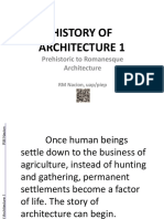 History of Architecture 1: Prehistoric To Romanesque Architecture