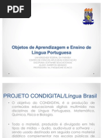Objetos de Aprendizagem e Ensino de Língua Portuguesa