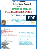 Qualitative Research For