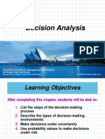 Decision Analysis: To Accompany