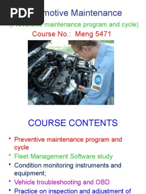 1_AUTOMOTIVE_MAINTENANCE_preventive_maintenance_program_and_cycle