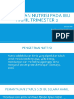 Kebutuhan Nutrisi Ibu Hamil Trimester 3