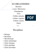 Micro-Organismes Cultures 2013