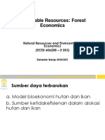 Session 5 Forest Economics