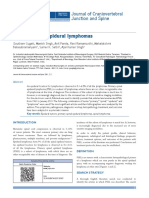 Primary Spinal Epidural Lymphomas