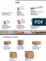 Embalagens FedEx