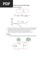 (FL Challenge N2) M Lowpass Filter Design