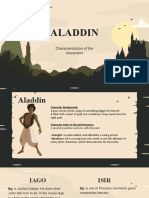 Aladdin: Characterization of The Characters