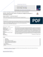 Uterine Smooth Muscle Tumors of Unknown Malignant Potential - A Challenging Question