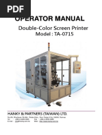 Operational Manual Printer