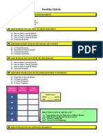 Heathy Habits - Quiz