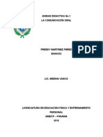 Actividad 1 La Comunicacion Oral