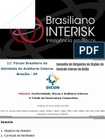 •  Prof. Dr. Antonio Celso R. Brasiliano -  Governança, riscos e Auditoria Interna (1)