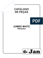 5° - Edicao - Rev - 01 - Catalogo - Pecas - Jumbo Matic - Hidraulico