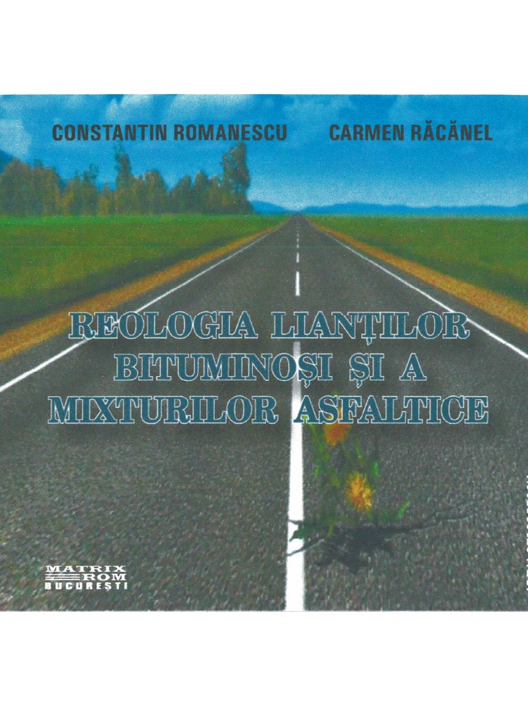 Reologia Bitumurilor Carmen Racanel | PDF