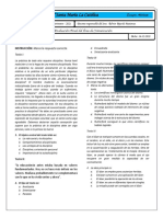 Evaluación Trimestral de Comunicación 5 Sec 2021