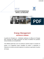 Energy Management: Efficacité Énergétique Partie 2: Ee Industrie