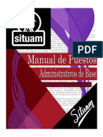 Manual de Puestos Administrativos de Base, SITUAM