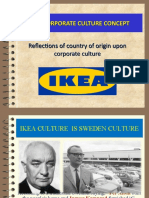 Ikea Corporate Culture Concept