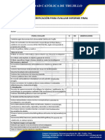 Formatos Evaluación Informe Taller de Investigación