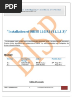 OBIEE 11g Installation