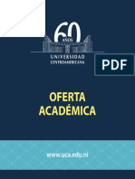 Oferta Academica UCA Grado 2020