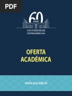 Oferta Academica UCA Grado 2020