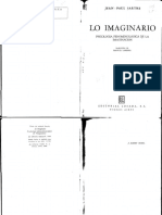 Sartre, Jean-Paul. (1964). Lo Imaginario. Psicología Fenomenologófica de La Imaginación. (Lamana, M, Trad). Buenos Aires, Argentina_Losada